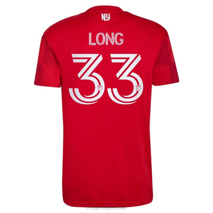 ג'רזי D66L1004 MLS Jerseys גברים ניו יורק רד בולס aaron long adidas red 2022 1ritmo replica player jersey