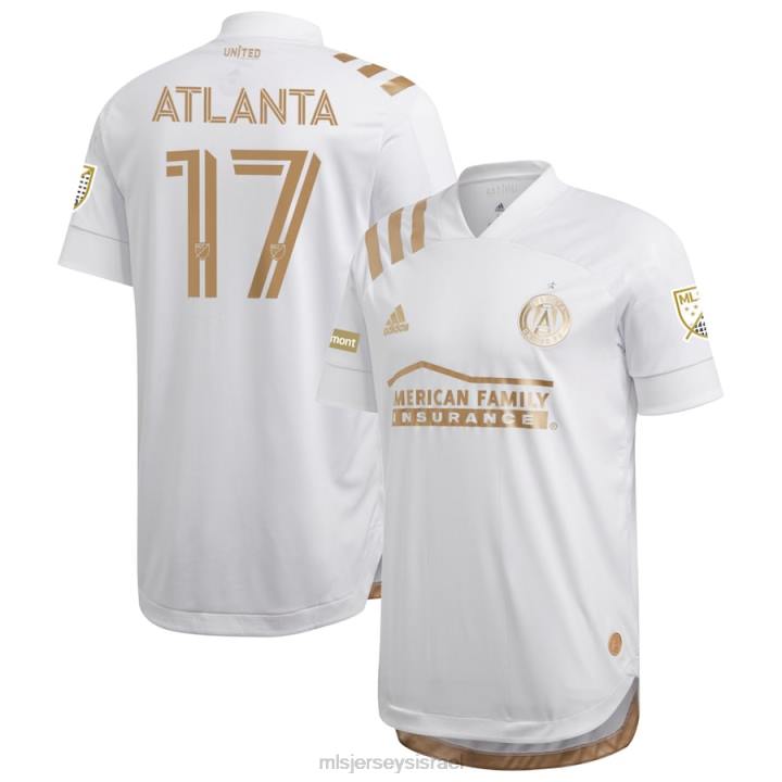 ג'רזי D66L1211 MLS Jerseys גברים אטלנטה יונייטד fc adidas חולצה אותנטית לבנה 2020 king's