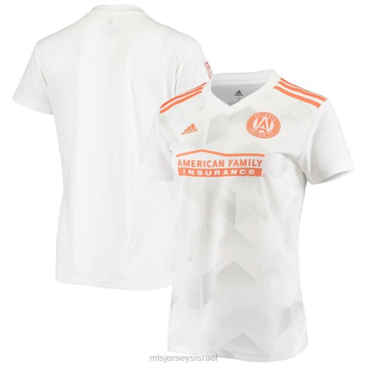 ג'רזי D66L287 MLS Jerseys נשים אטלנטה יונייטד fc adidas לבן 2019 עותק חוץ חולצה