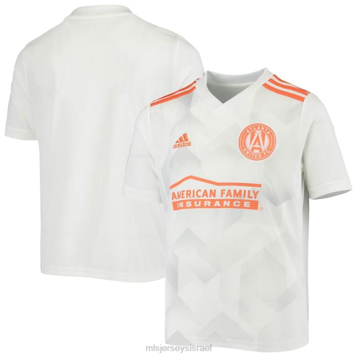 ג'רזי D66L627 MLS Jerseys ילדים אטלנטה יונייטד fc adidas לבנה 2020 עותק של חולצת חוץ