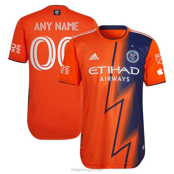ג'רזי D66L684 MLS Jerseys גברים ניו יורק סיטי fc adidas orange 2023 the volt kit חולצה מותאמת אישית אותנטית