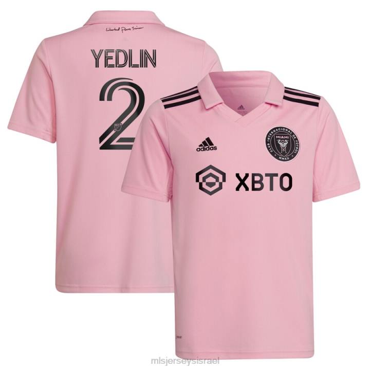 ג'רזי D66L1391 MLS Jerseys ילדים inter miami cf deandre yedlin adidas pink 2022 the heart beat kit replica player jersey