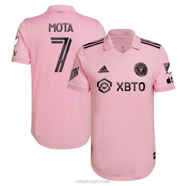 ג'רזי D66L1503 MLS Jerseys גברים inter miami cf jean mota adidas pink 2022 the heart beat kit חולצה שחקן אותנטי